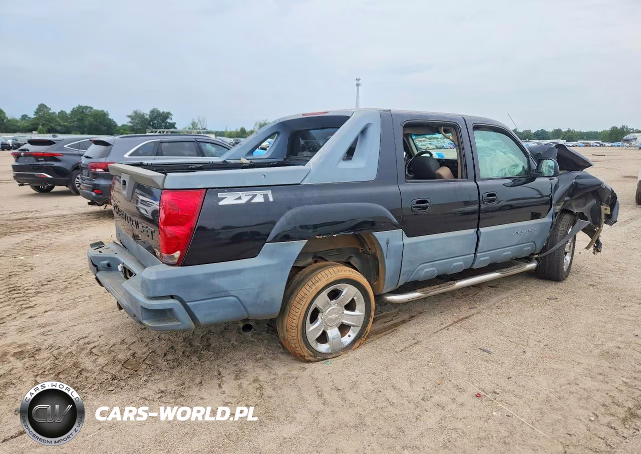 2002 Chevrolet Avalanche K1500 VIN:3GNEK13T82G236882 - 3