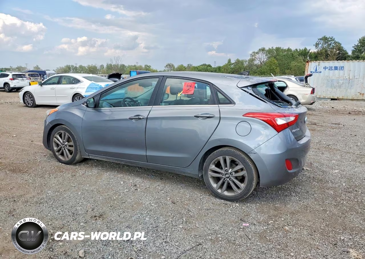 2016 Hyundai Elantra Gt Base VIN:KMHD35LH9GU310069 - 2