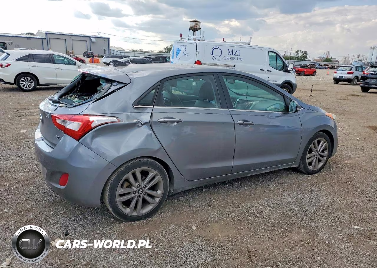 2016 Hyundai Elantra Gt Base VIN:KMHD35LH9GU310069 - 3