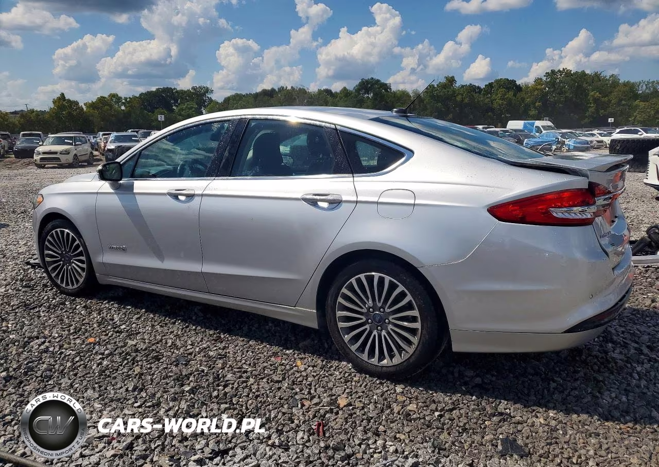 2017 Ford Fusion Titanium Hev VIN:3FA6P0RU5HR301750 - 2