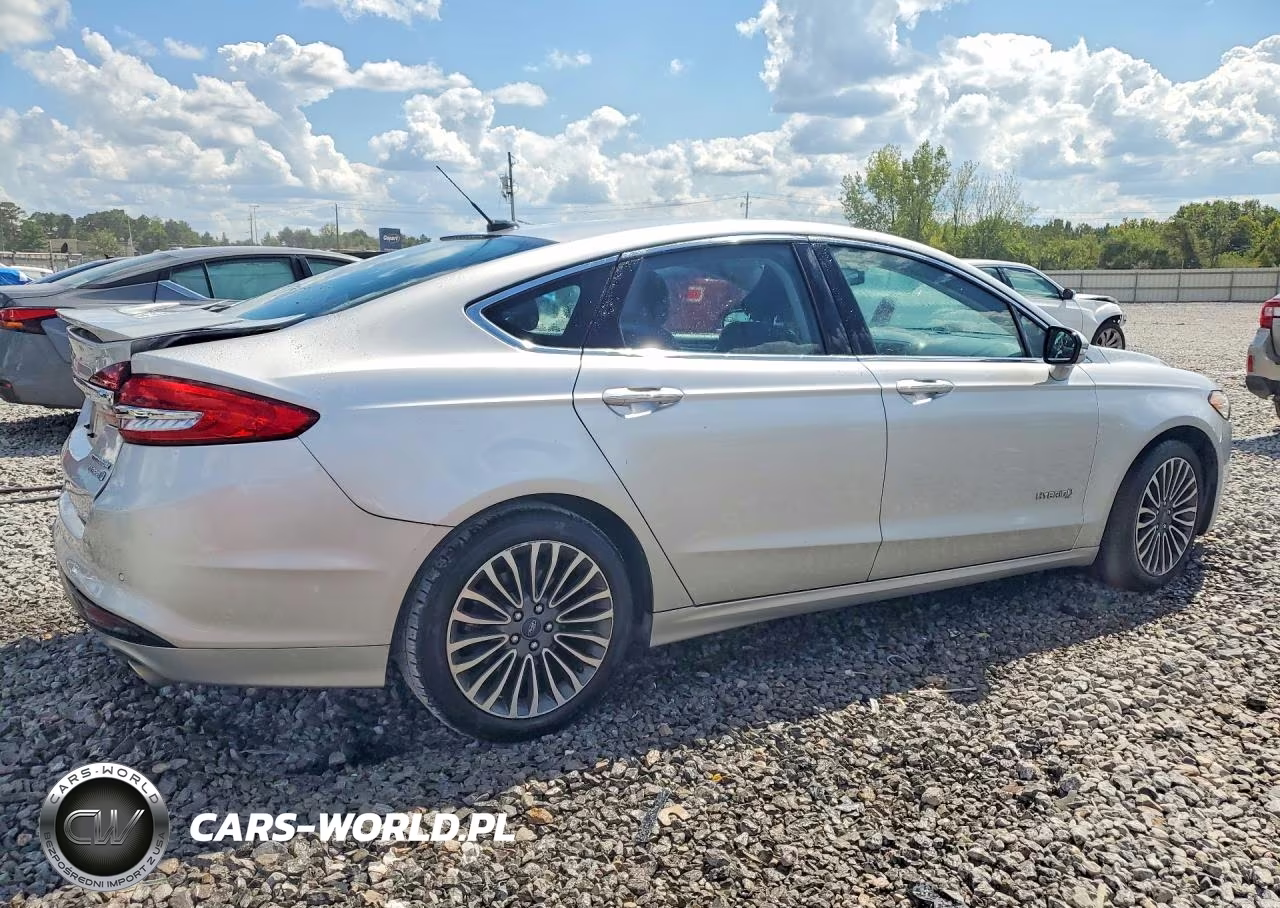 2017 Ford Fusion Titanium Hev VIN:3FA6P0RU5HR301750 - 3