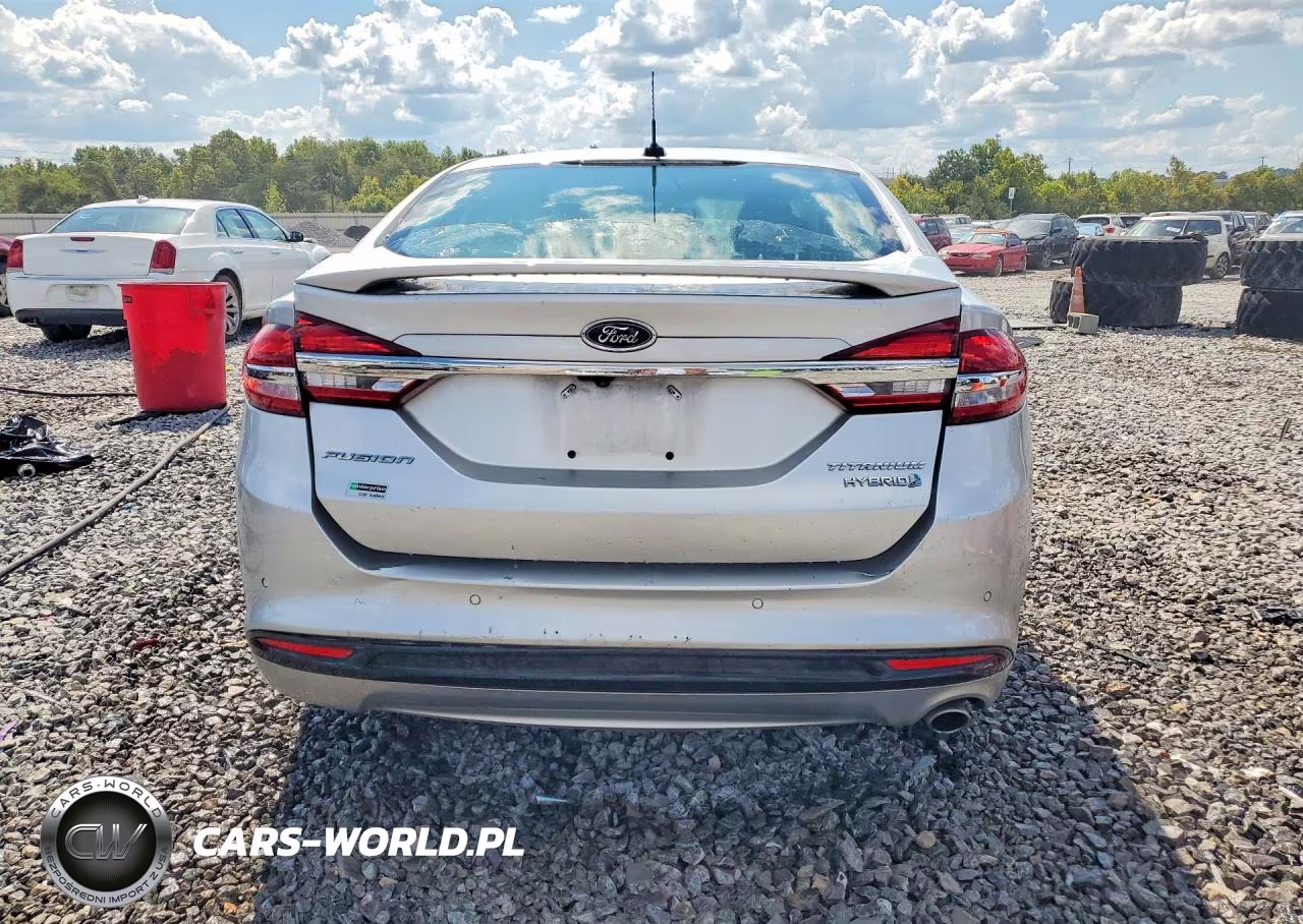 2017 Ford Fusion Titanium Hev VIN:3FA6P0RU5HR301750 - 6