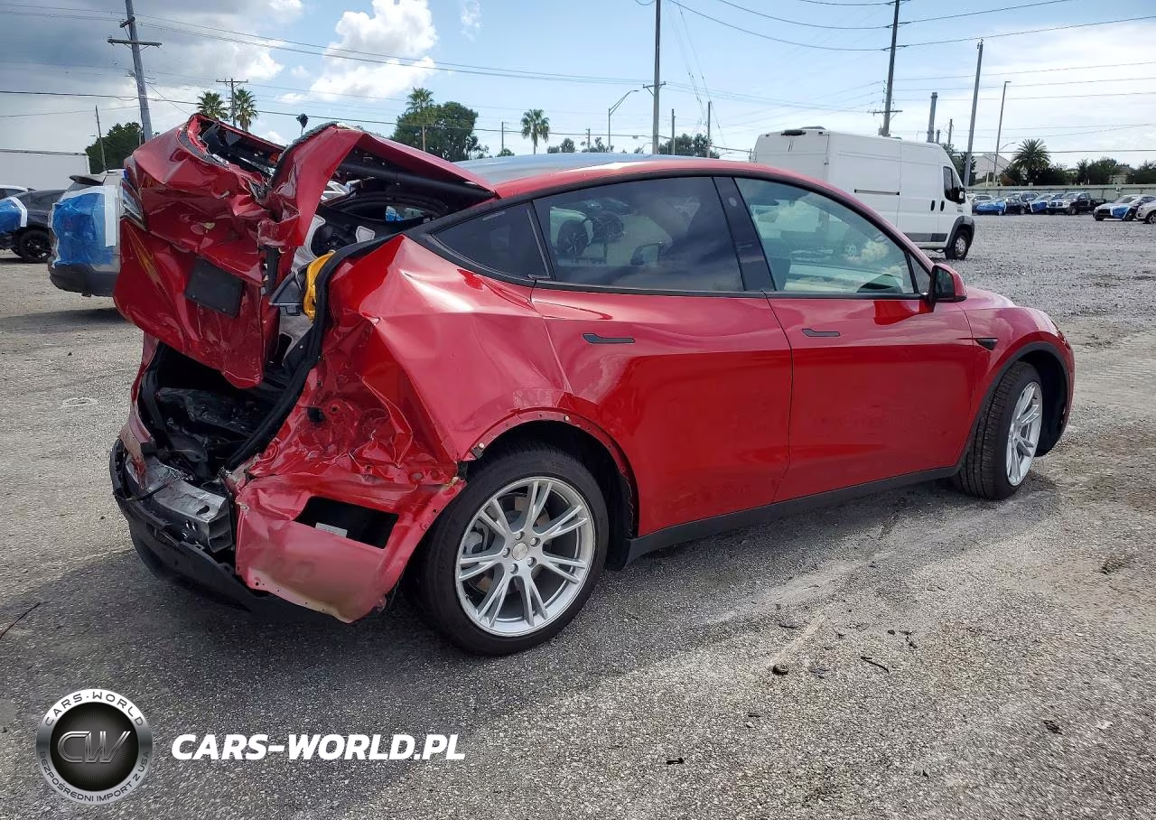 2021 Tesla Model Y VIN:5YJYGDEE9MF117383 - 3