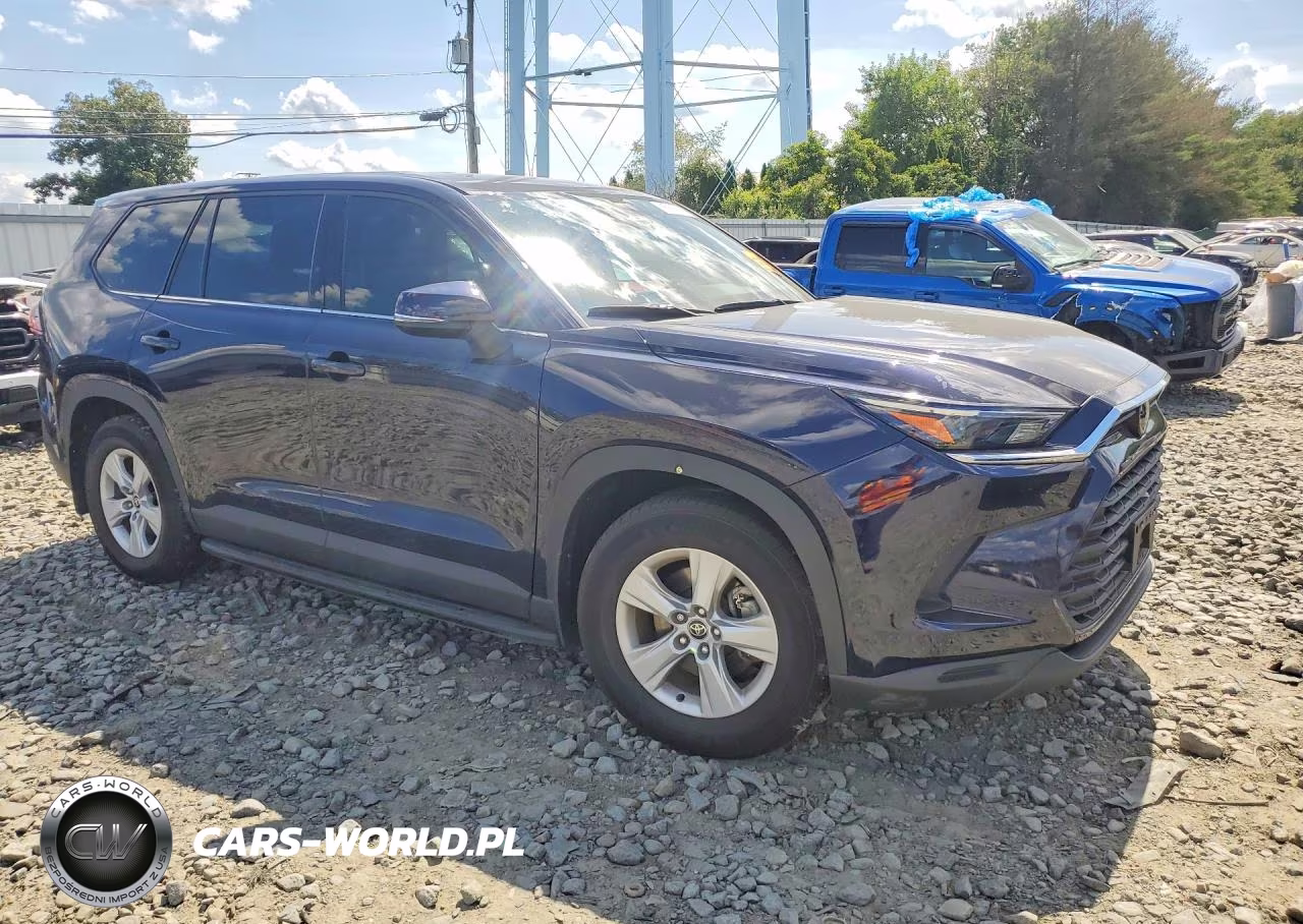 2025 Toyota Grand Highlander Le VIN:5TDAAAB53SS083424 - 4