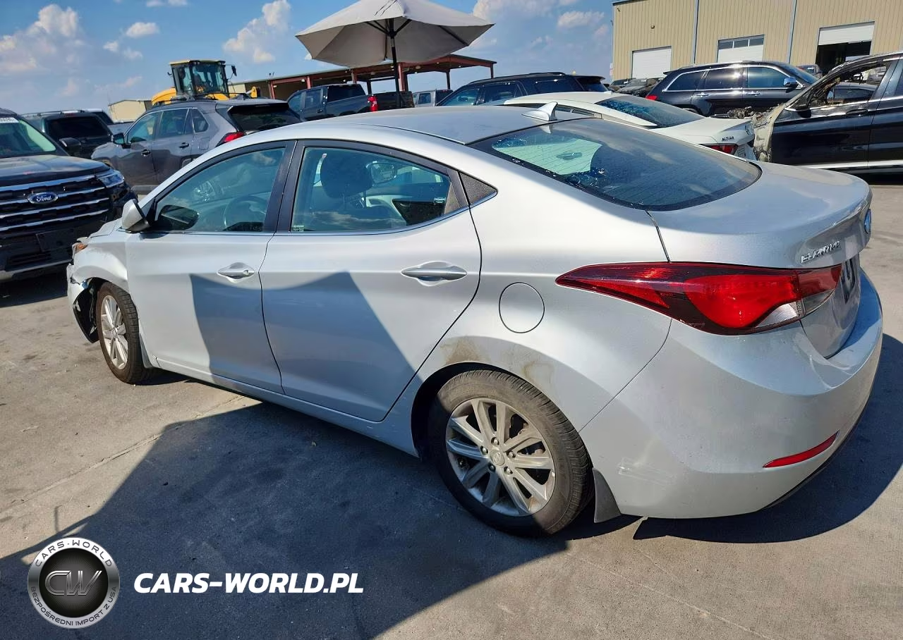 2015 Hyundai Elantra Se VIN:5NPDH4AE3FH620820 - 2