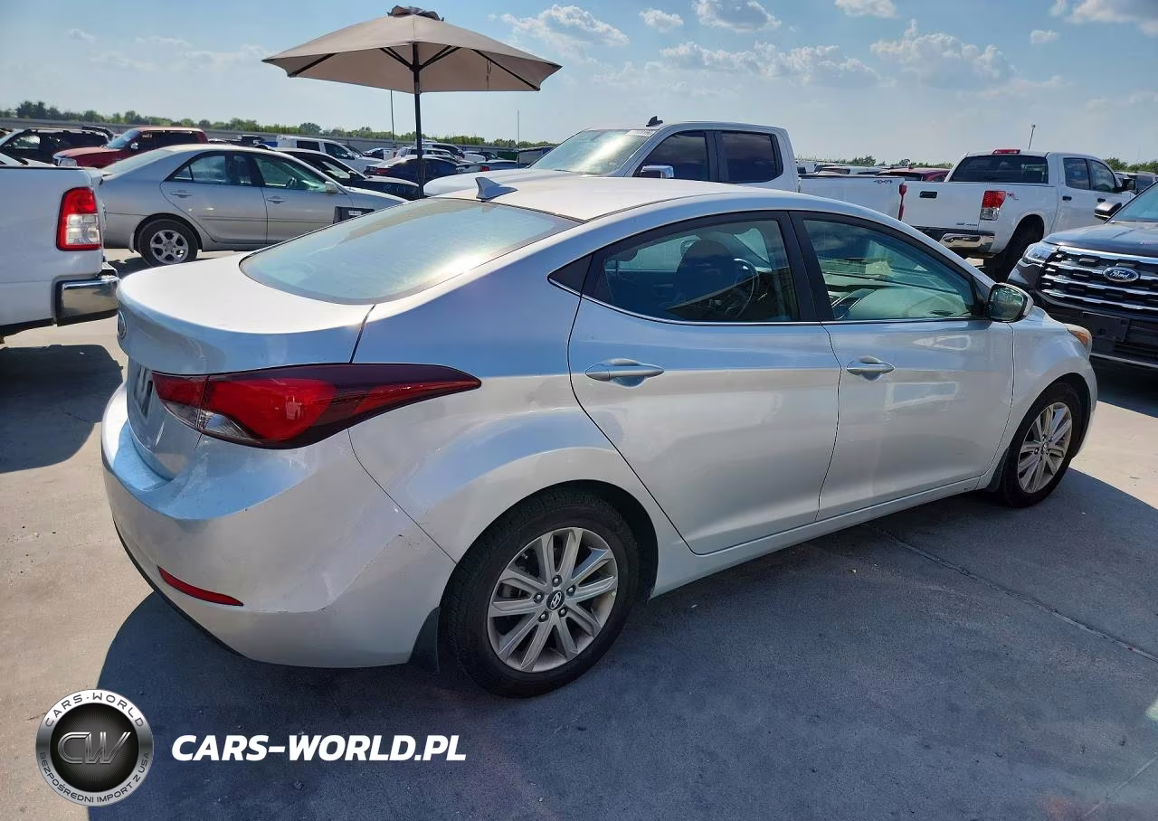 2015 Hyundai Elantra Se VIN:5NPDH4AE3FH620820 - 3