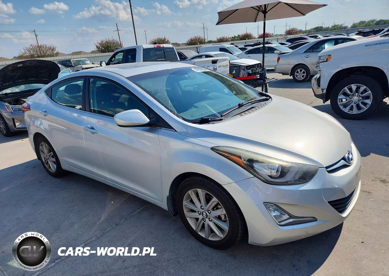 2015 Hyundai Elantra Se VIN:5NPDH4AE3FH620820 - 4