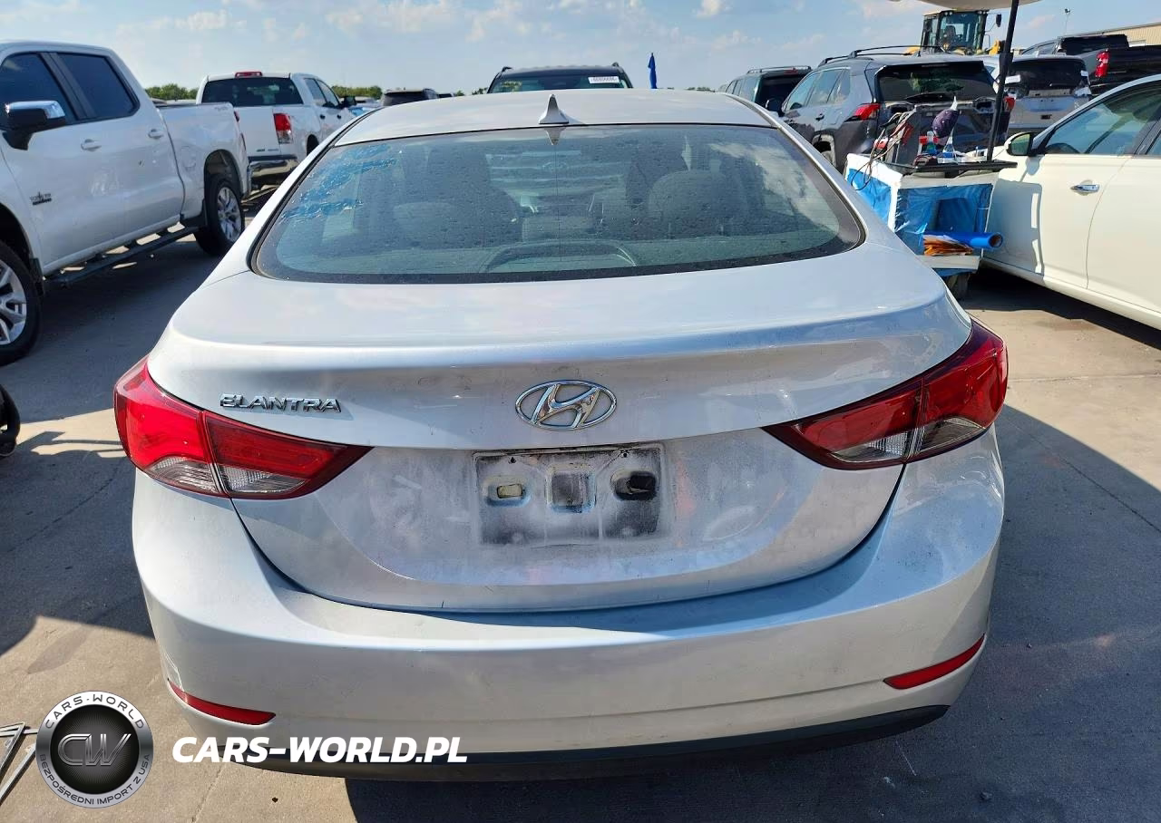 2015 Hyundai Elantra Se VIN:5NPDH4AE3FH620820 - 6