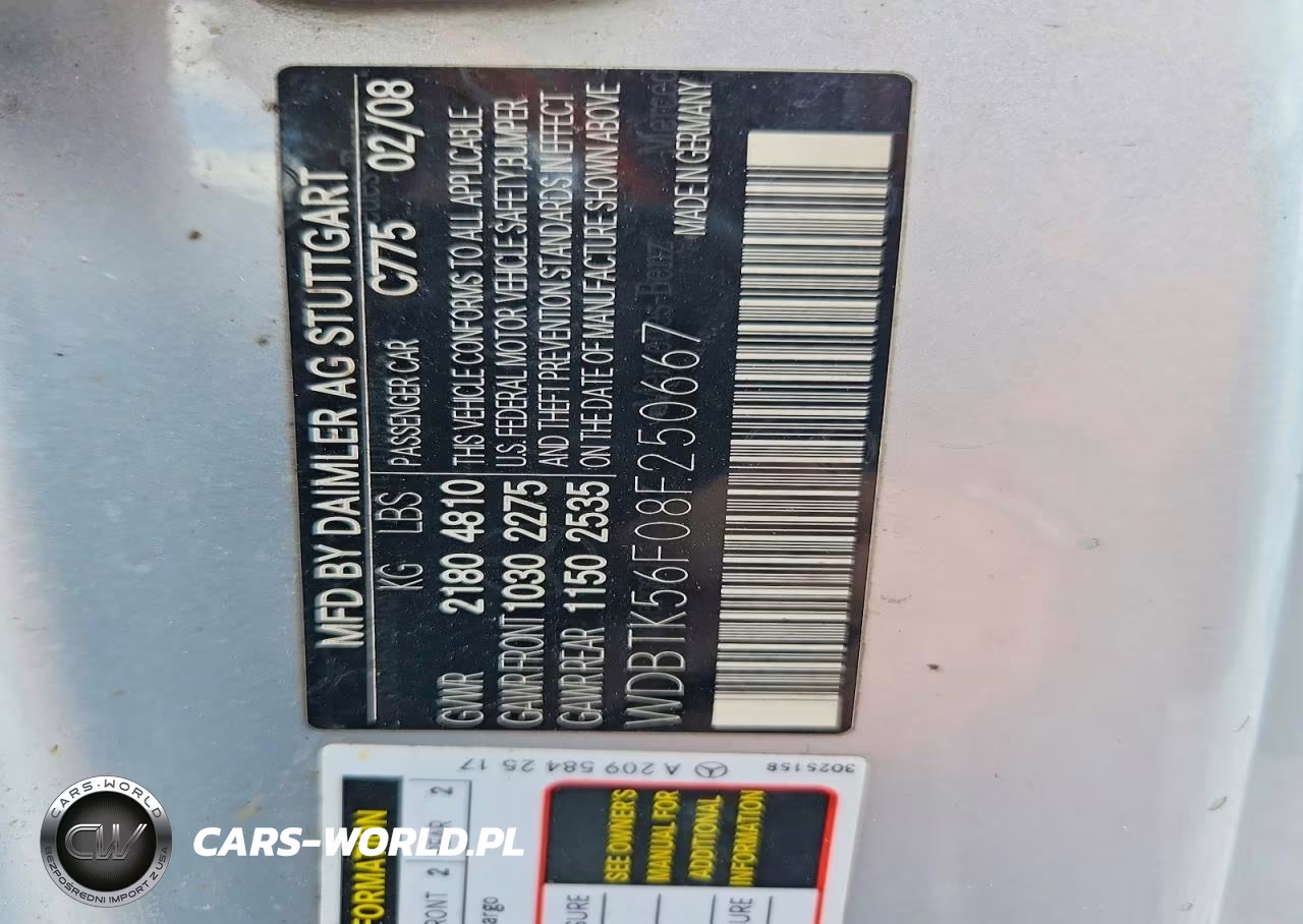2008 Mercedes-Benz Clk 350 VIN:WDBTK56F08F250667 - 12