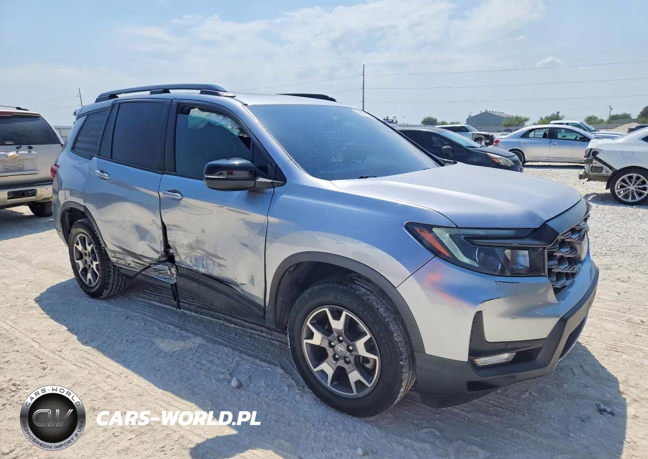 2022 Honda Passport Trail Sport VIN:5FNYF8H66NB002448 - 4