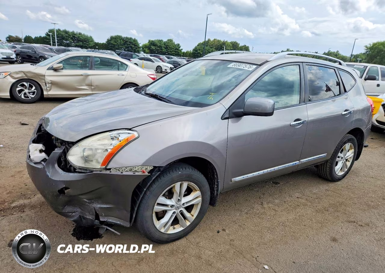 2012 Nissan Rogue S VIN:JN8AS5MV1CW705574 - 1