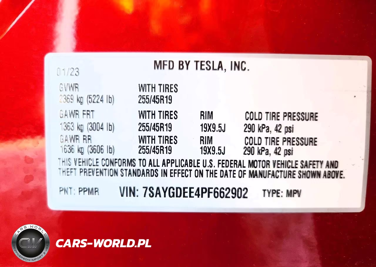 2023 Tesla Model Y VIN:7SAYGDEE4PF662902 - 13