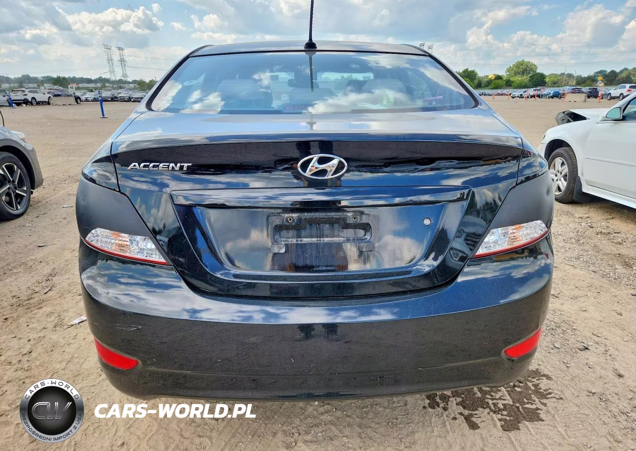 2014 Hyundai Accent Gls VIN:KMHCU4AE4EU603161 - 6