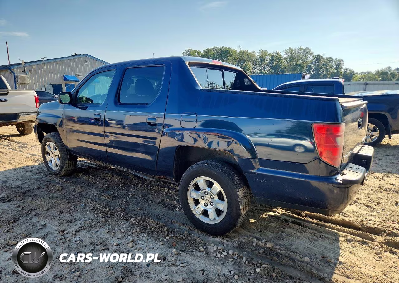 2010 Honda Ridgeline Rtl VIN:5FPYK1F59AB002457 - 2