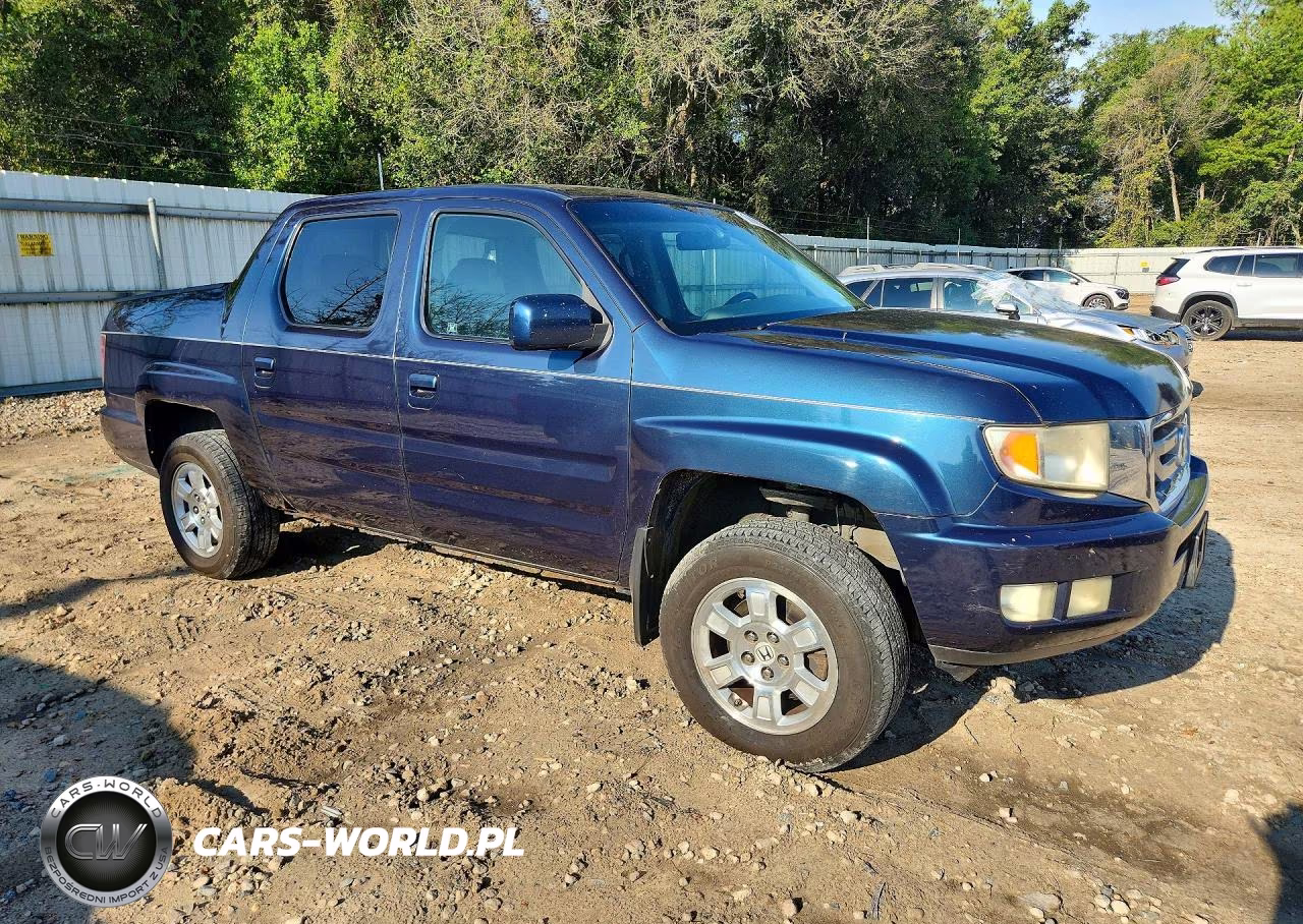 2010 Honda Ridgeline Rtl VIN:5FPYK1F59AB002457 - 4