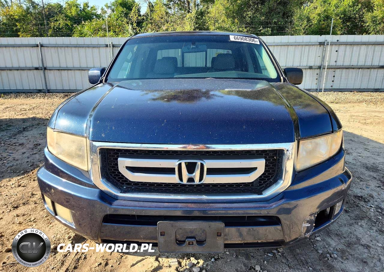 2010 Honda Ridgeline Rtl VIN:5FPYK1F59AB002457 - 5