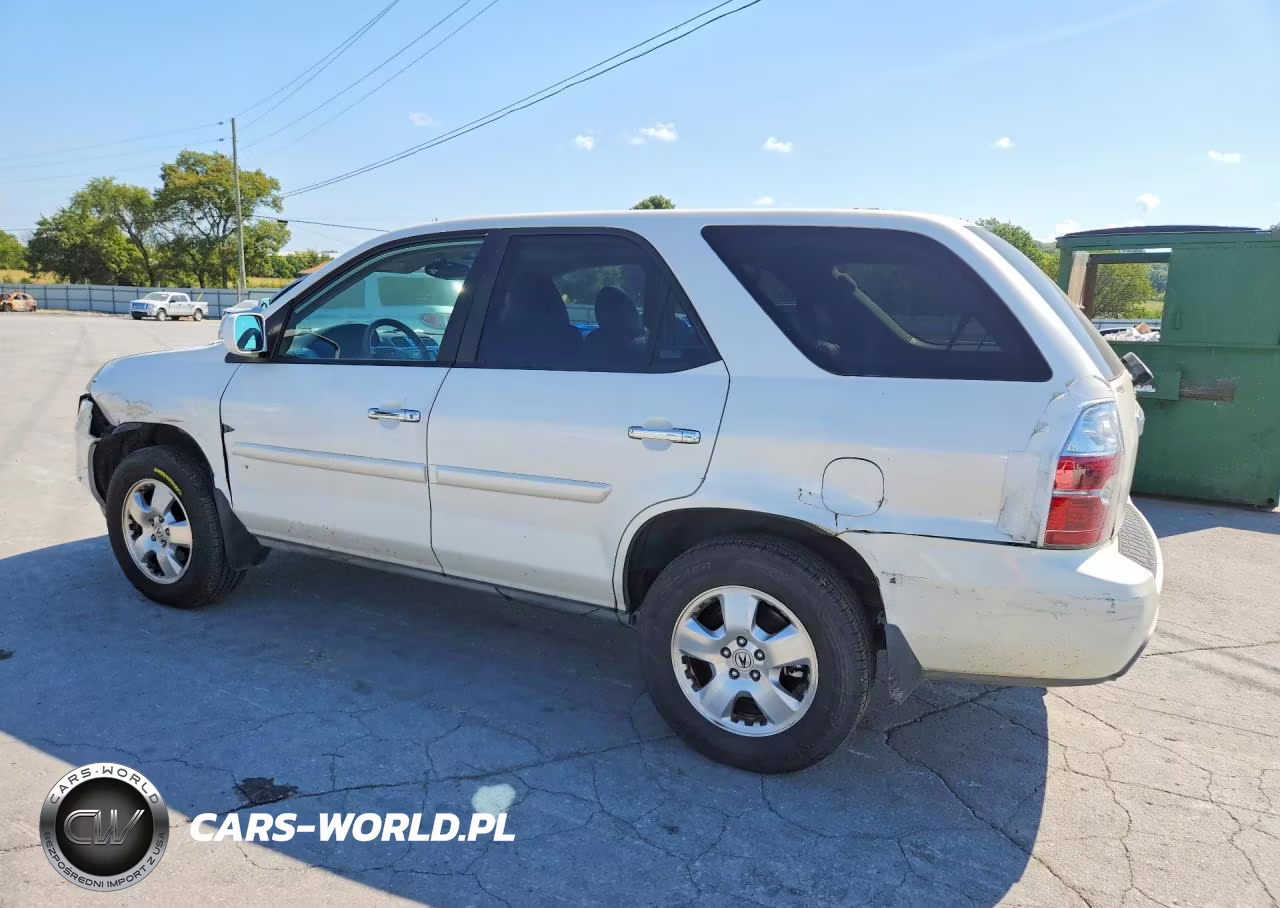 2005 Acura Mdx VIN:2HNYD18205H510462 - 2