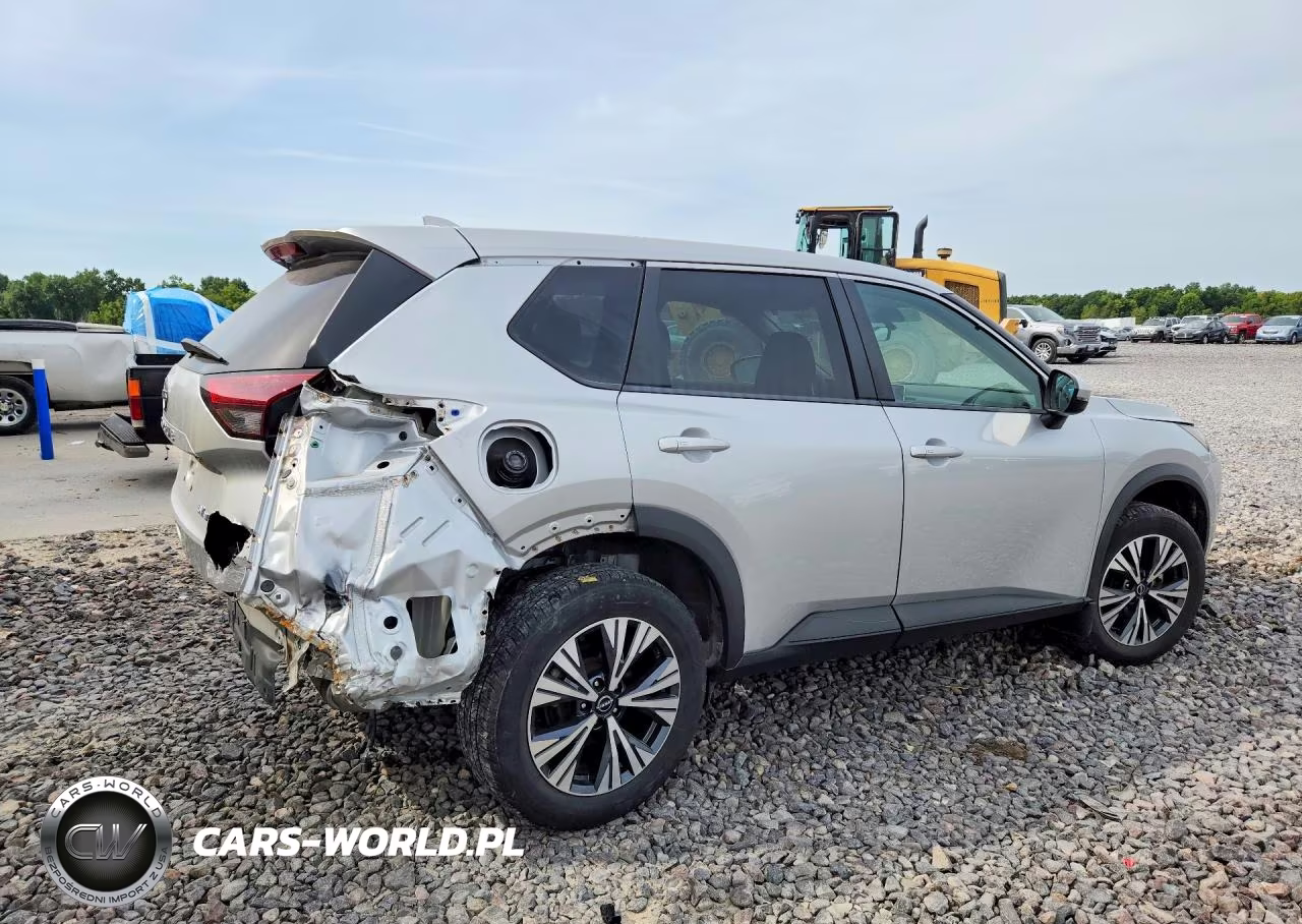 2022 Nissan Rogue Sv VIN:5N1BT3BBXNC724697 - 3