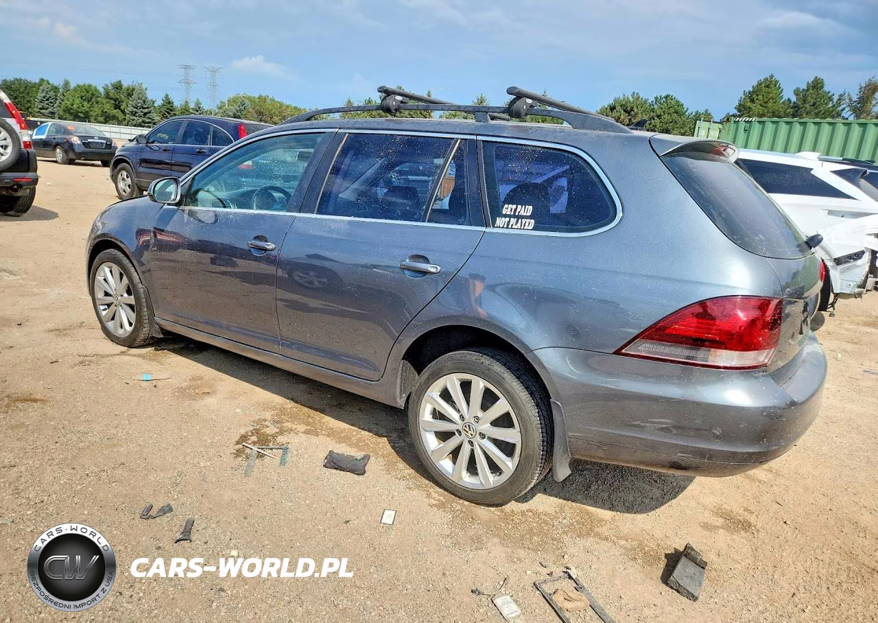 2012 Volkswagen Jetta Sportwagen 2.0L Tdi VIN:3VWPL7AJ5CM638166 - 2