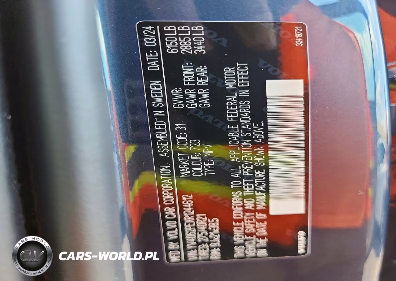2024 Volvo Xc90 Plus VIN:YV4062PEXR1244612 - 13