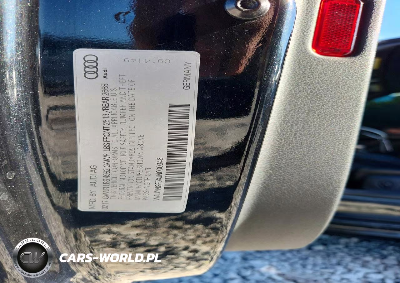 2018 Audi A5 Premium Plus VIN:WAUYNGF5XJN000346 - 13