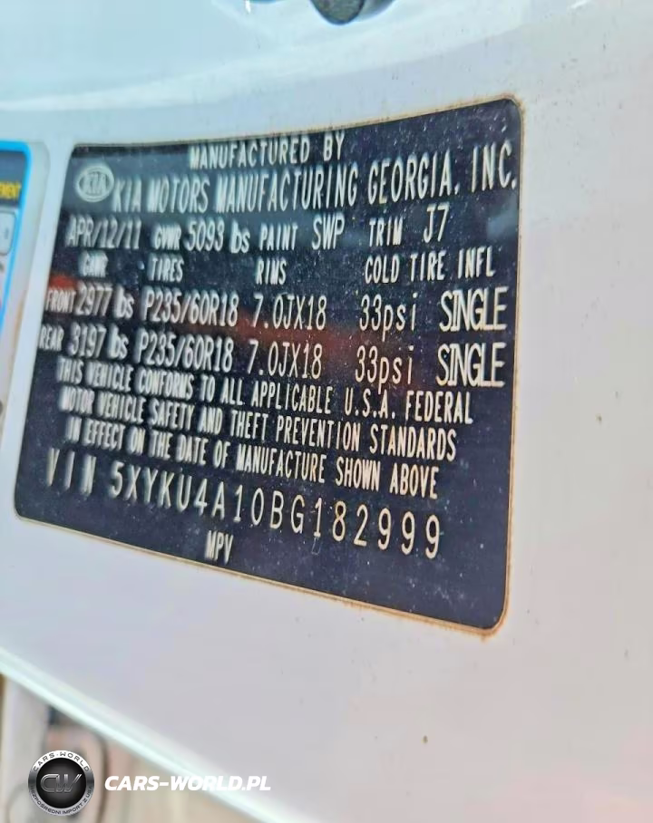 2011 Kia Sorento Ex VIN:5XYKU4A10BG182999 - 12