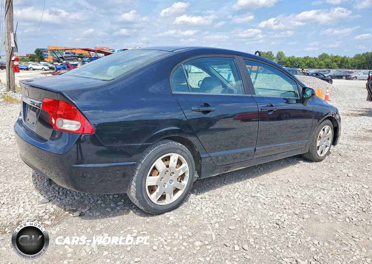 2011 Honda Civic Lx VIN:19XFA1F59BE003117 - 3