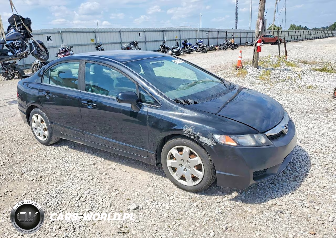 2011 Honda Civic Lx VIN:19XFA1F59BE003117 - 4