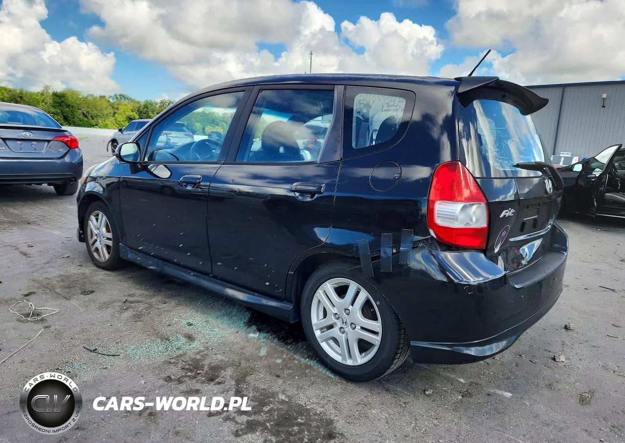 2007 Honda Fit S VIN:JHMGD38657S062598 - 2