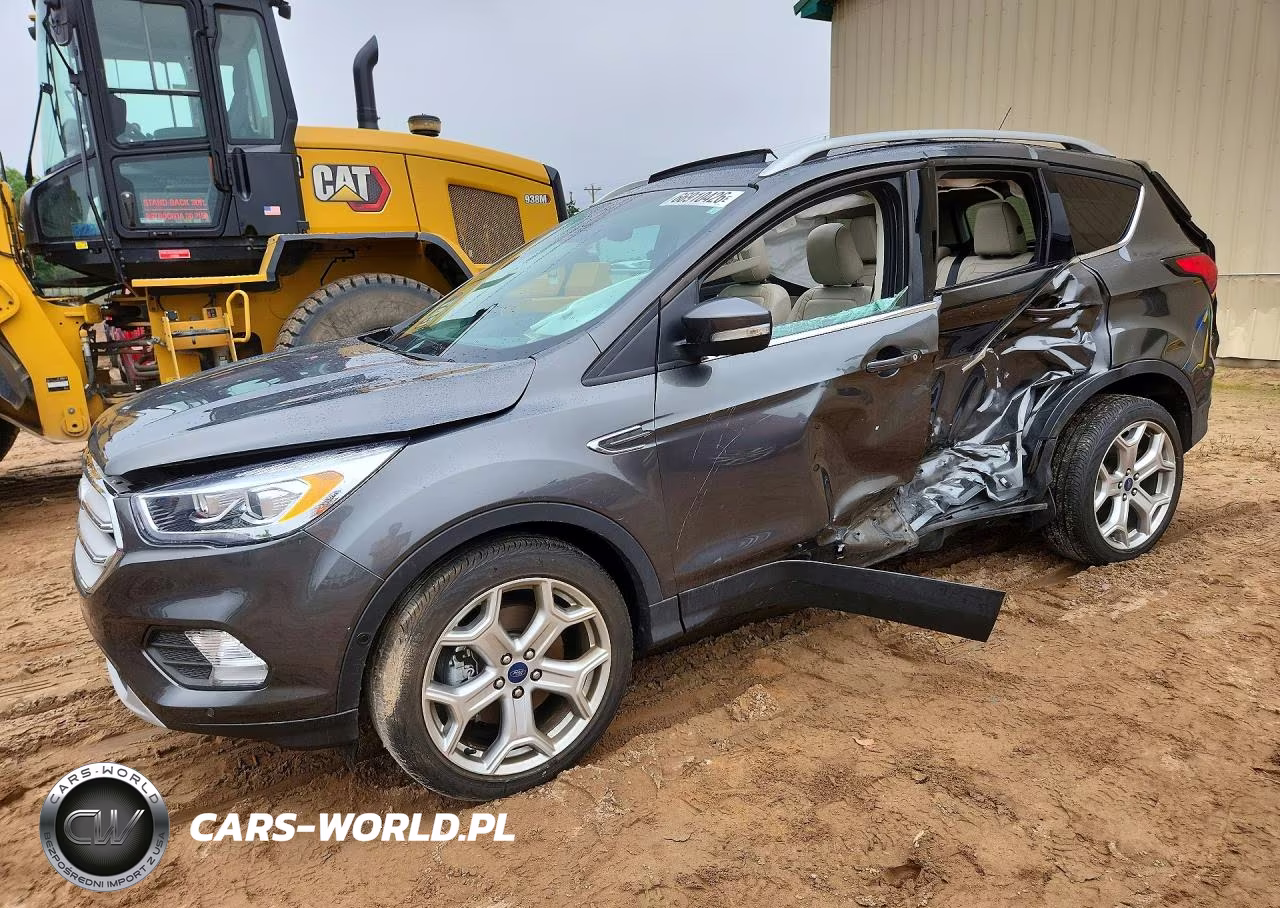 2019 Ford Escape Titanium VIN:1FMCU9J90KUA99445 - 1