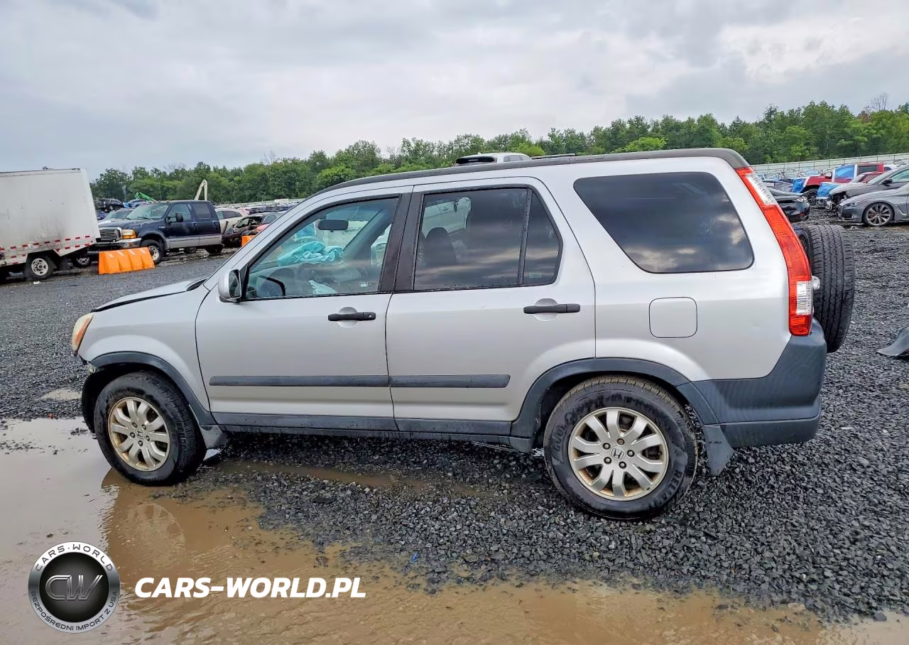 2006 Honda Cr-V Ex VIN:SHSRD788X6U433911 - 2