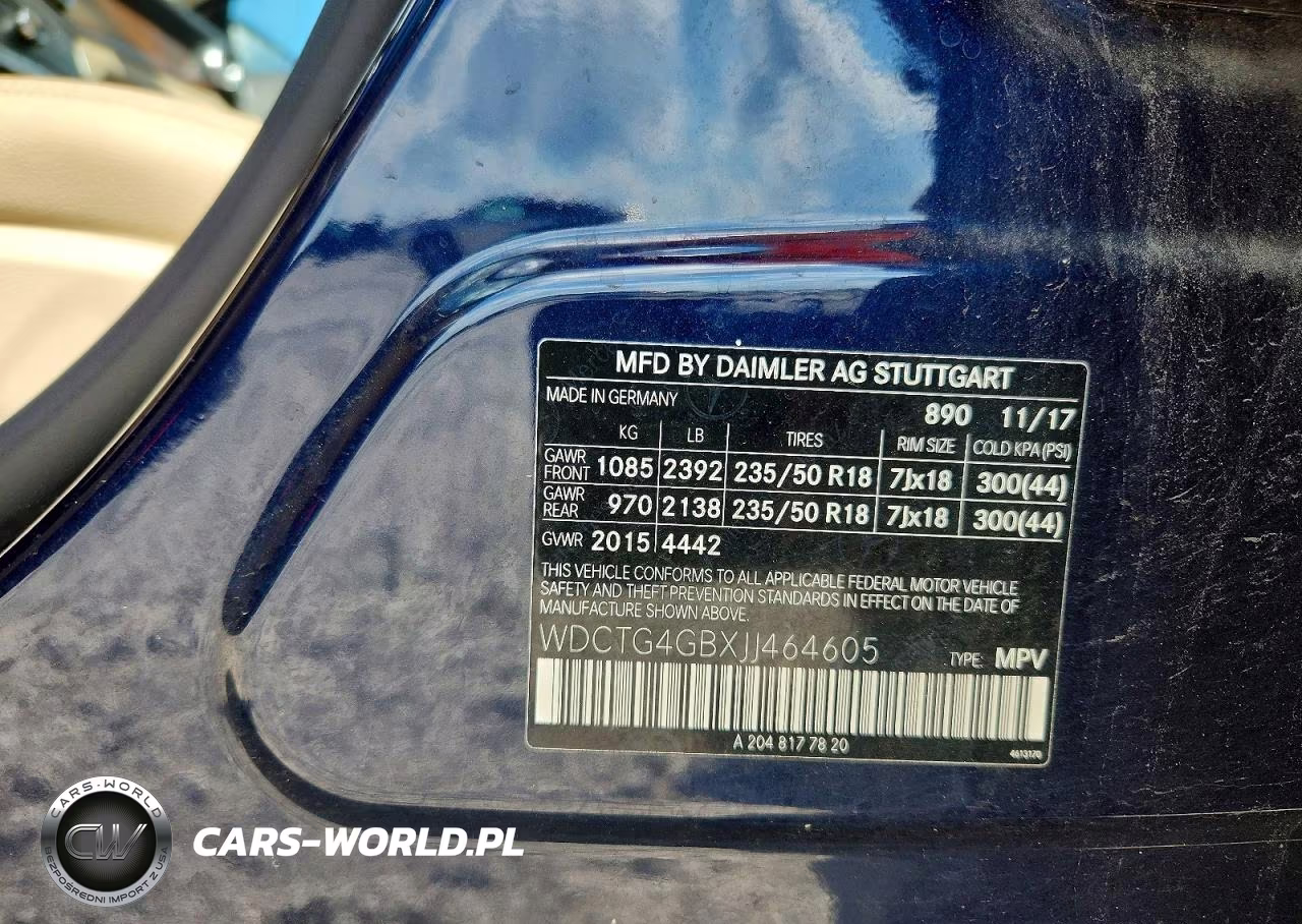2018 Mercedes-Benz Gla 250 4Matic VIN:WDCTG4GBXJJ464605 - 13