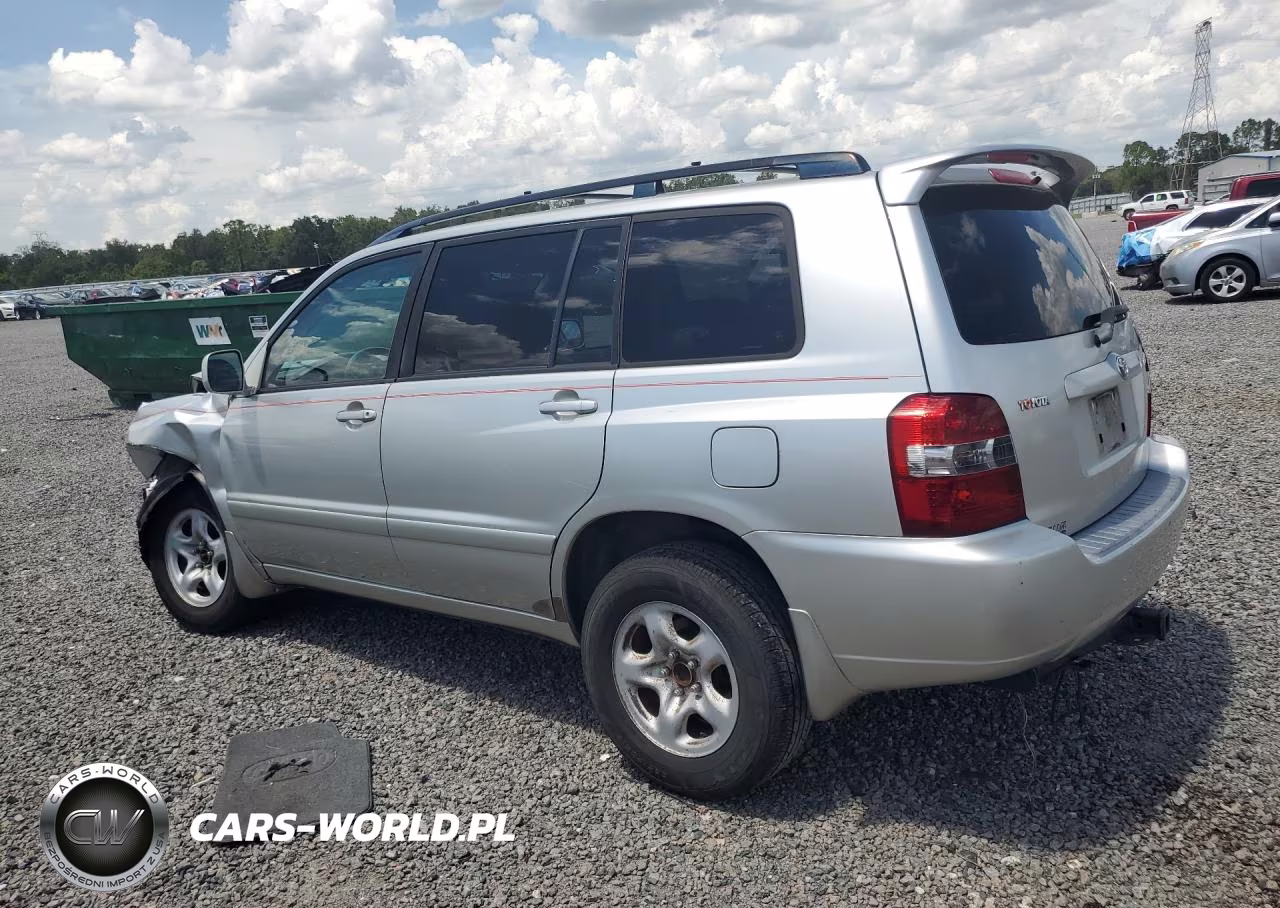 2007 Toyota Highlander Base VIN:JTEGD21A370169229 - 2
