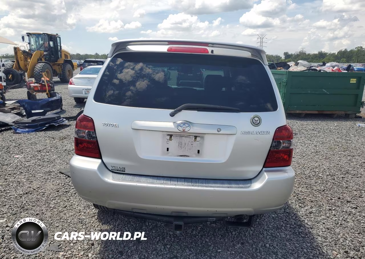 2007 Toyota Highlander Base VIN:JTEGD21A370169229 - 6