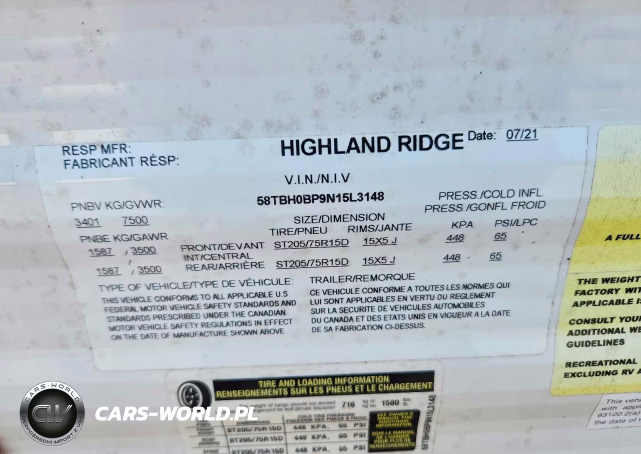 2022 Highland Ridge Open Range Camper VIN:58TBH0BP9N15L3148 - 10