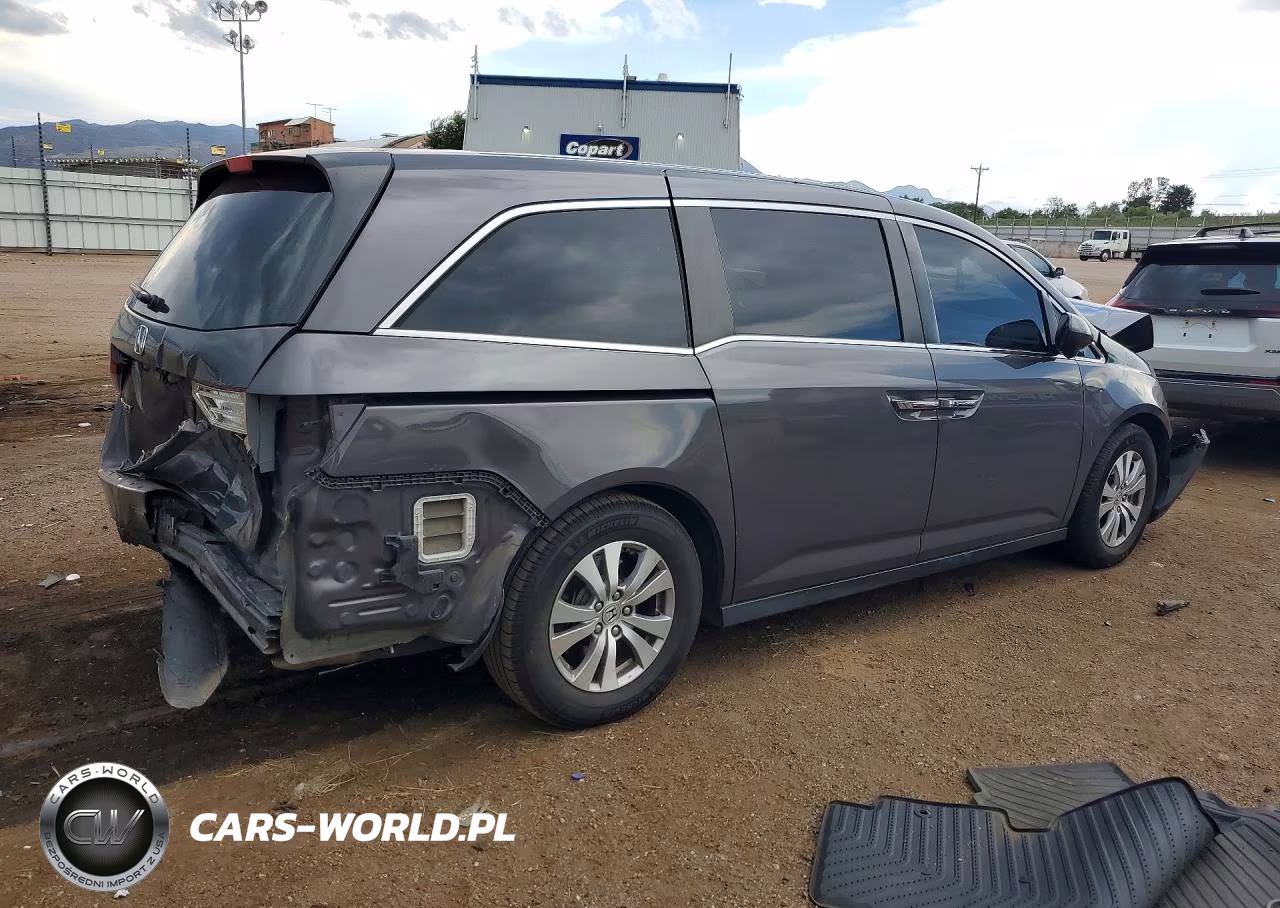 2015 Honda Odyssey Ex VIN:5FNRL5H49FB061117 - 3