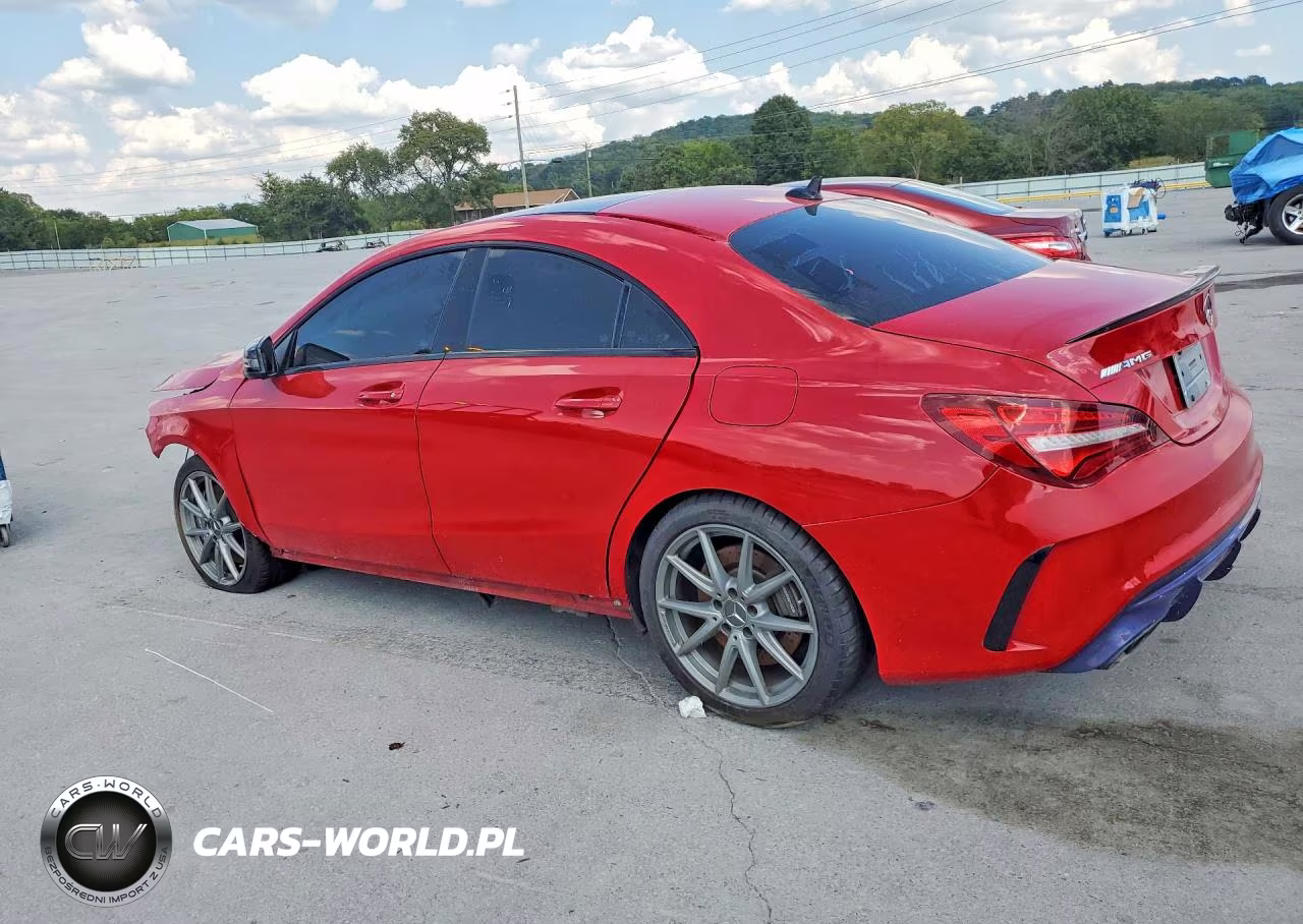 2018 Mercedes-Benz Cla 45 Amg VIN:WDDSJ5CB6JN515482 - 2