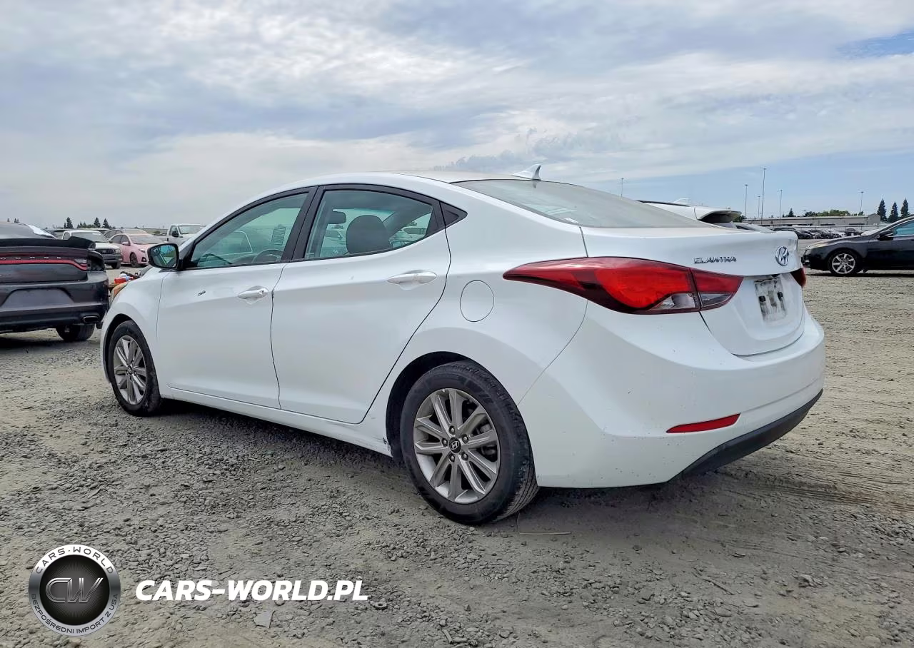 2015 Hyundai Elantra Se VIN:5NPDH4AE3FH630313 - 2