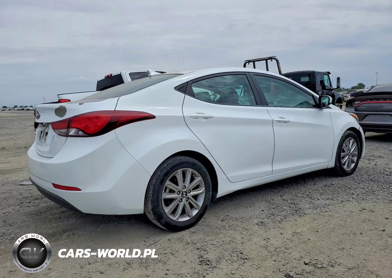 2015 Hyundai Elantra Se VIN:5NPDH4AE3FH630313 - 3