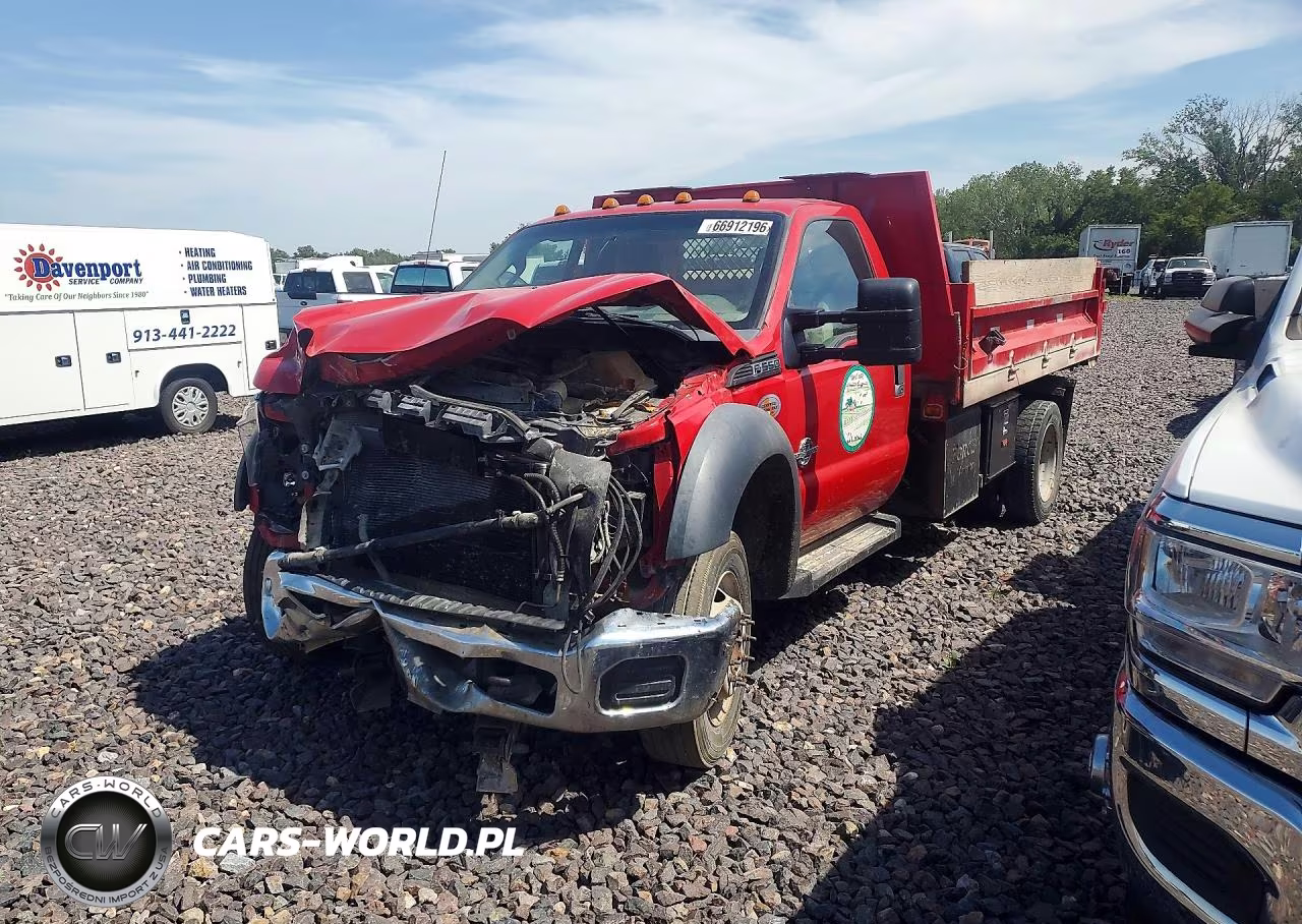 2011 Ford F550 Super Duty Dump Truck VIN:1FDUF5HT1BEB41835 - 1