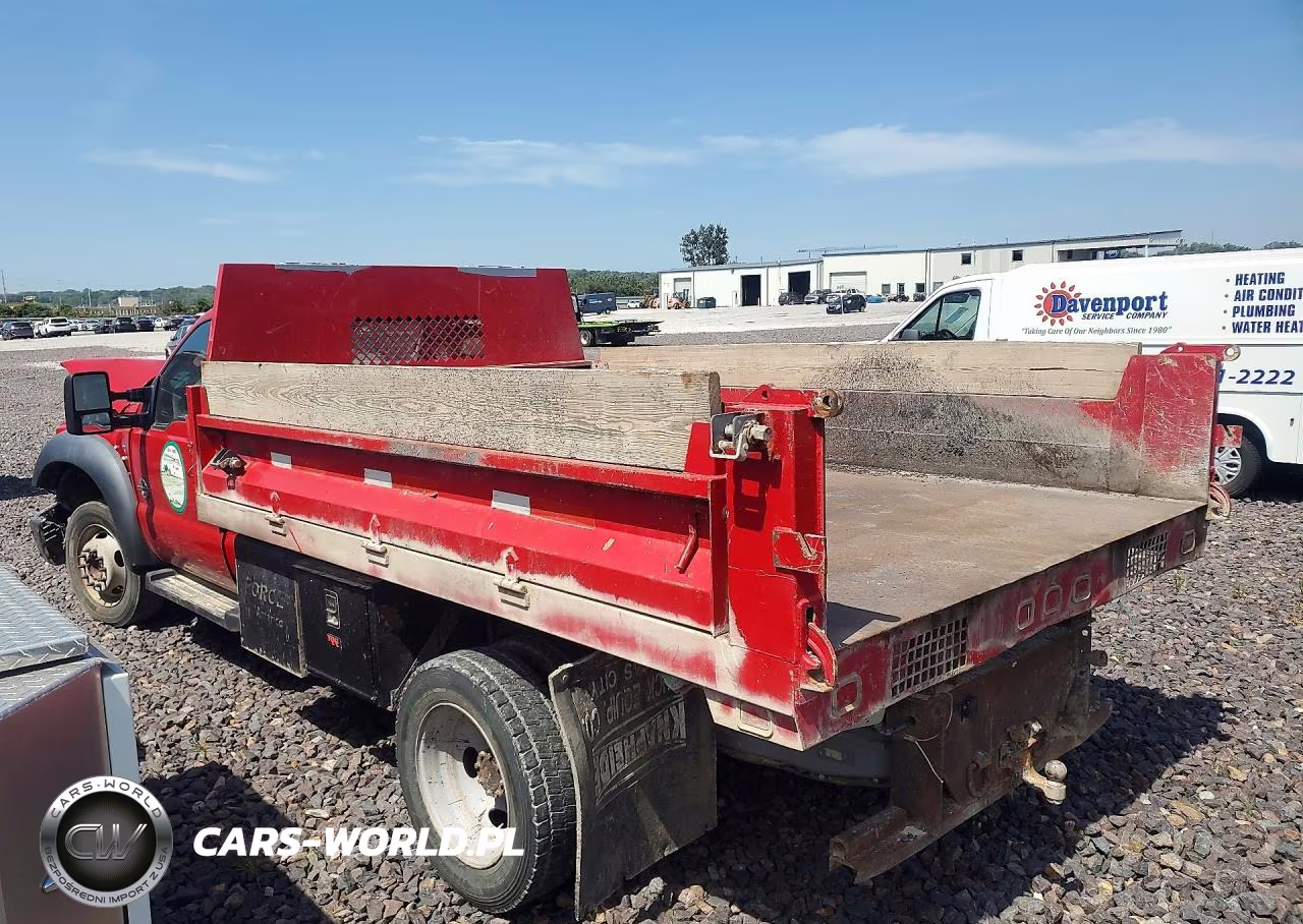 2011 Ford F550 Super Duty Dump Truck VIN:1FDUF5HT1BEB41835 - 2