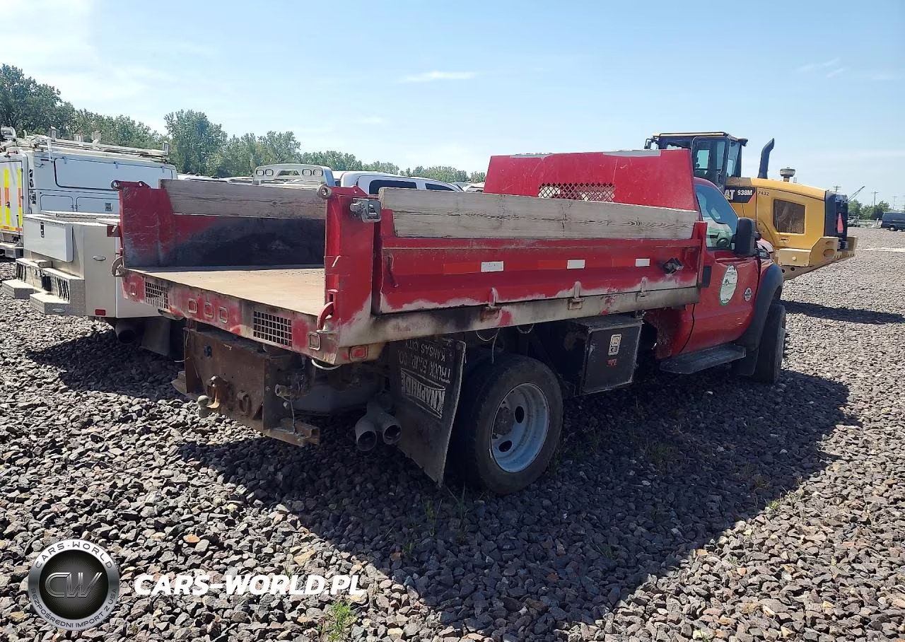 2011 Ford F550 Super Duty Dump Truck VIN:1FDUF5HT1BEB41835 - 3
