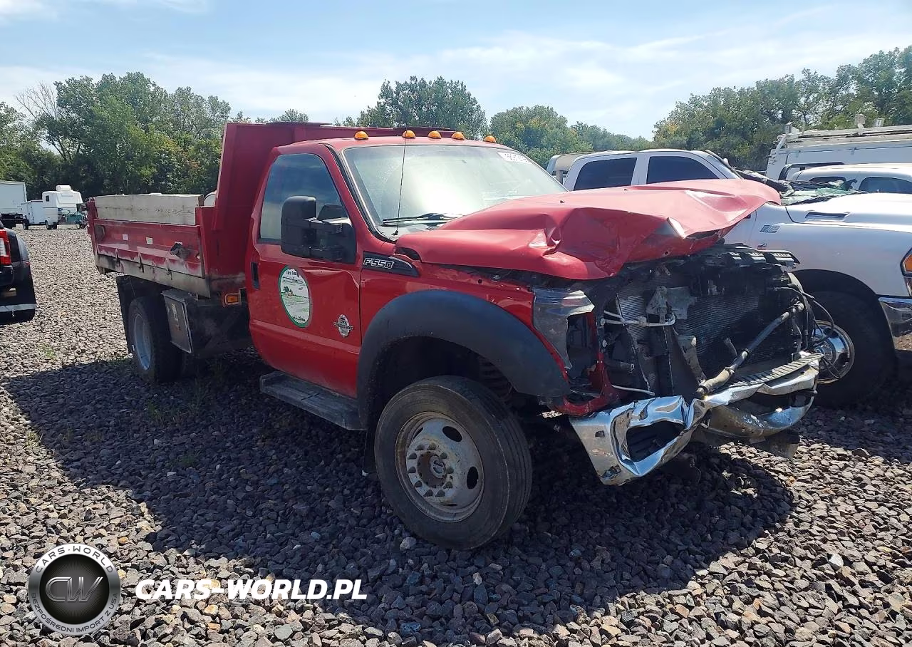 2011 Ford F550 Super Duty Dump Truck VIN:1FDUF5HT1BEB41835 - 4