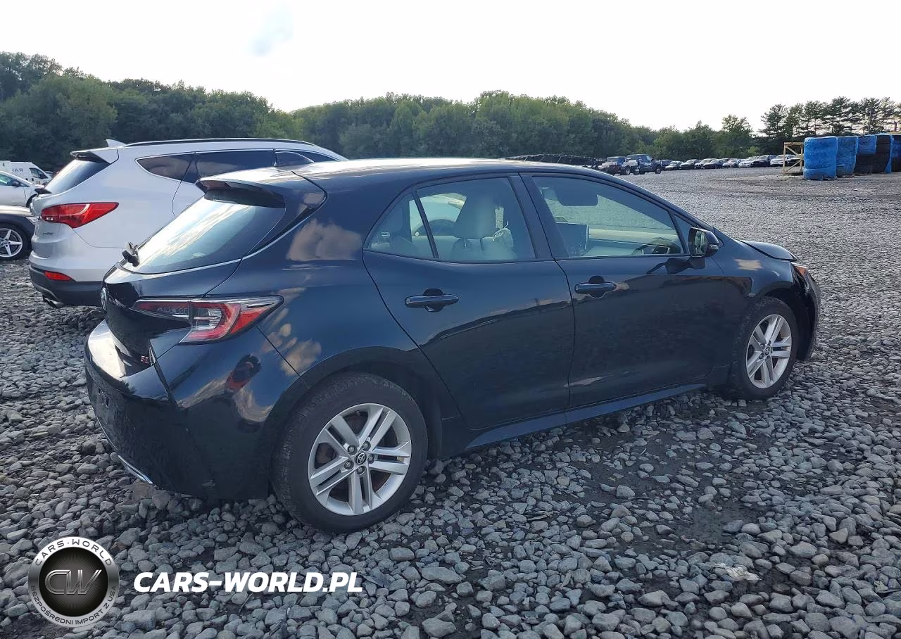 2019 Toyota Corolla Hatchback Se VIN:JTNK4RBE3K3066565 - 3