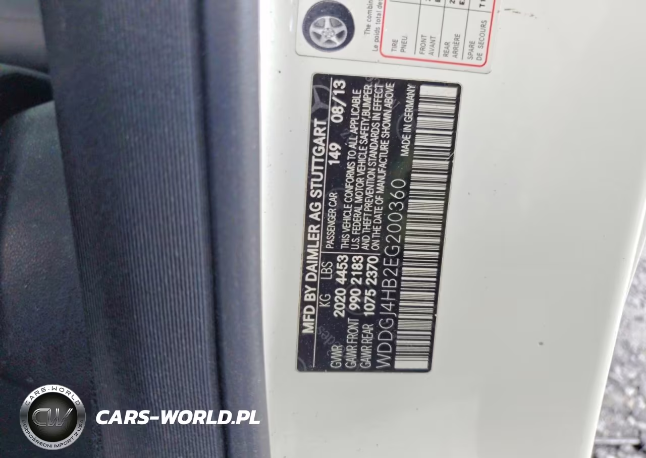 2014 Mercedes-Benz C 250 VIN:WDDGJ4HB2EG200360 - 12