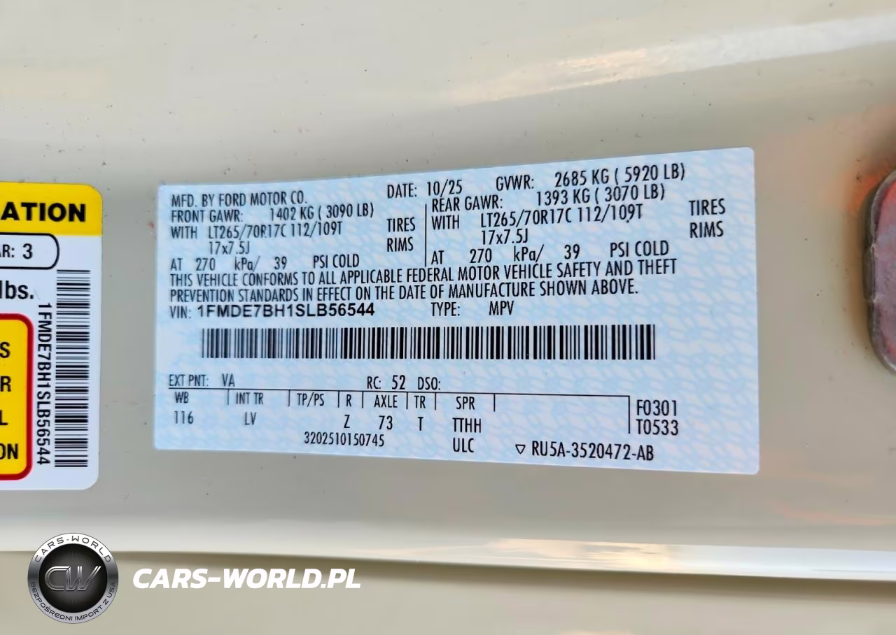2025 Ford Bronco Big Bend VIN:1FMDE7BH1SLB56544 - 14