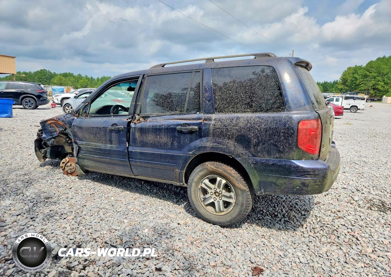 2004 Honda Pilot Ex VIN:2HKYF18434H548422 - 2