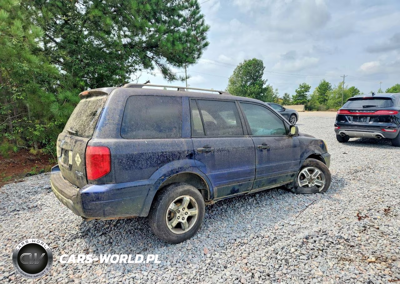 2004 Honda Pilot Ex VIN:2HKYF18434H548422 - 3