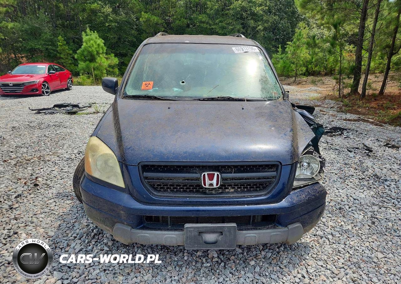 2004 Honda Pilot Ex VIN:2HKYF18434H548422 - 5