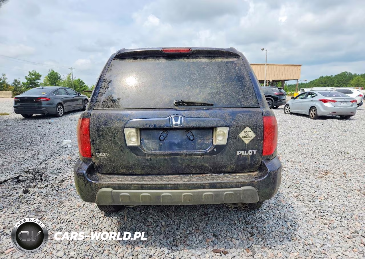 2004 Honda Pilot Ex VIN:2HKYF18434H548422 - 6